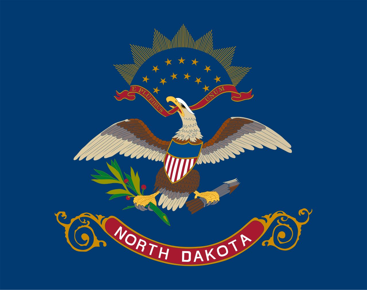 Flag of North Dakota
