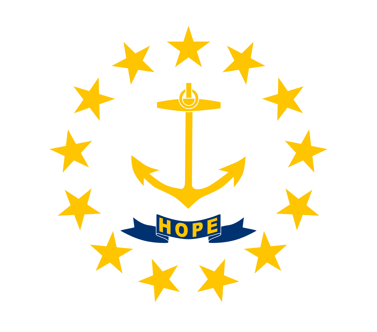 Flag of Rhode Island